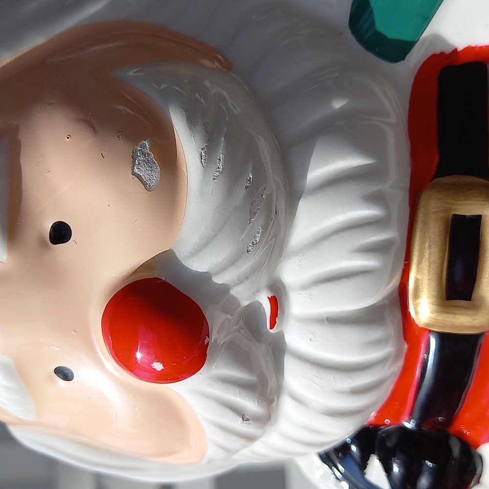 LOOMCO 1994 Ceramic SANTA Cookie Jar - Picture 7 of 7